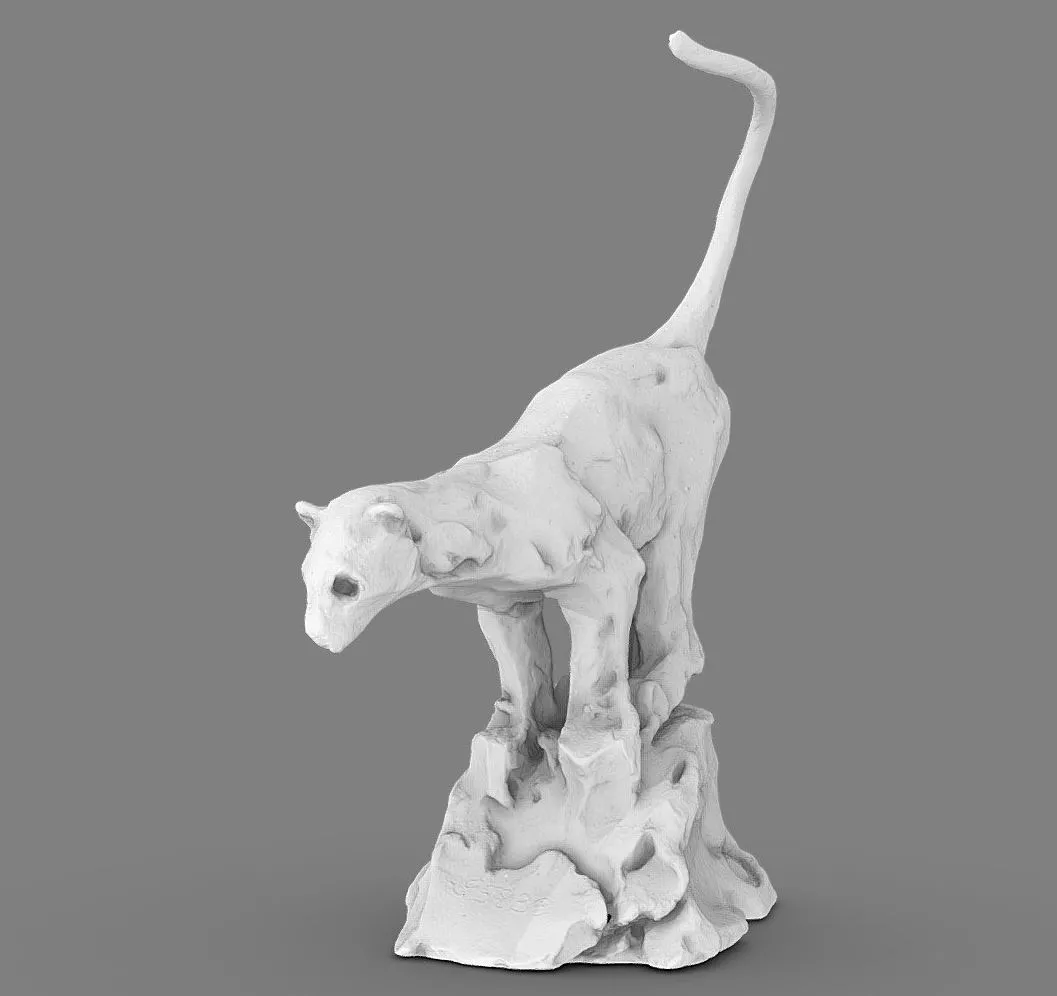 PBR Game 3D Models – Panthere Prete A Bondir