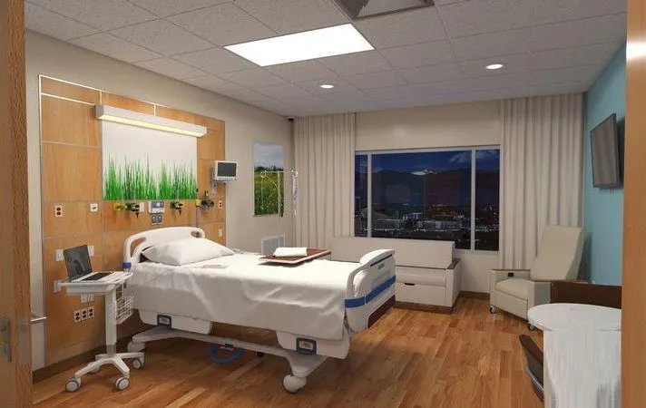 PBR Game 3D Models – Patient Room V2