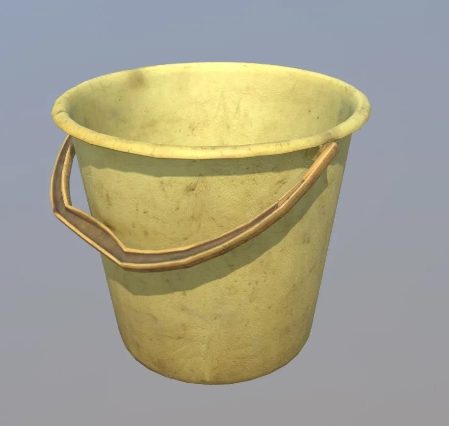 PBR Game 3D Models – Pb149 Bucket Sm