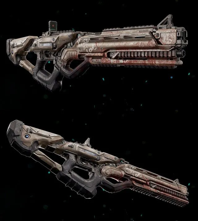 PBR Game 3D Models – PeaceKeeper