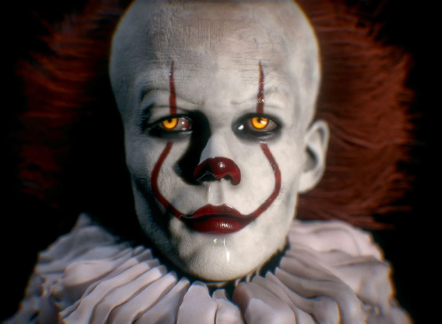 PBR Game 3D Models – Pennywisethe Dancing Clown 2017