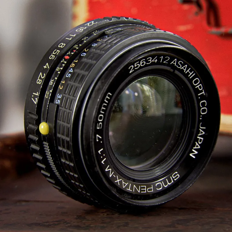 PBR Game 3D Models – Pentax 50mm f1.7 camera lens