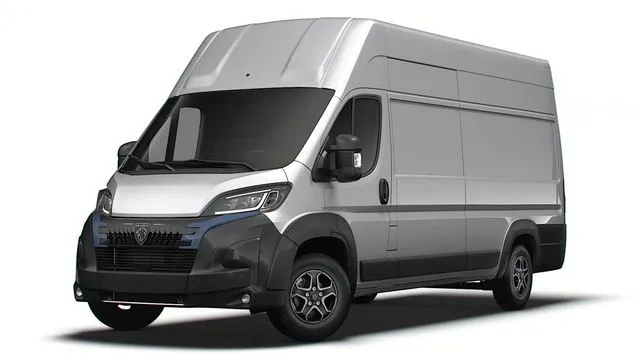 PBR Game 3D Models – Peugeot Boxer Van L4H3 2024
