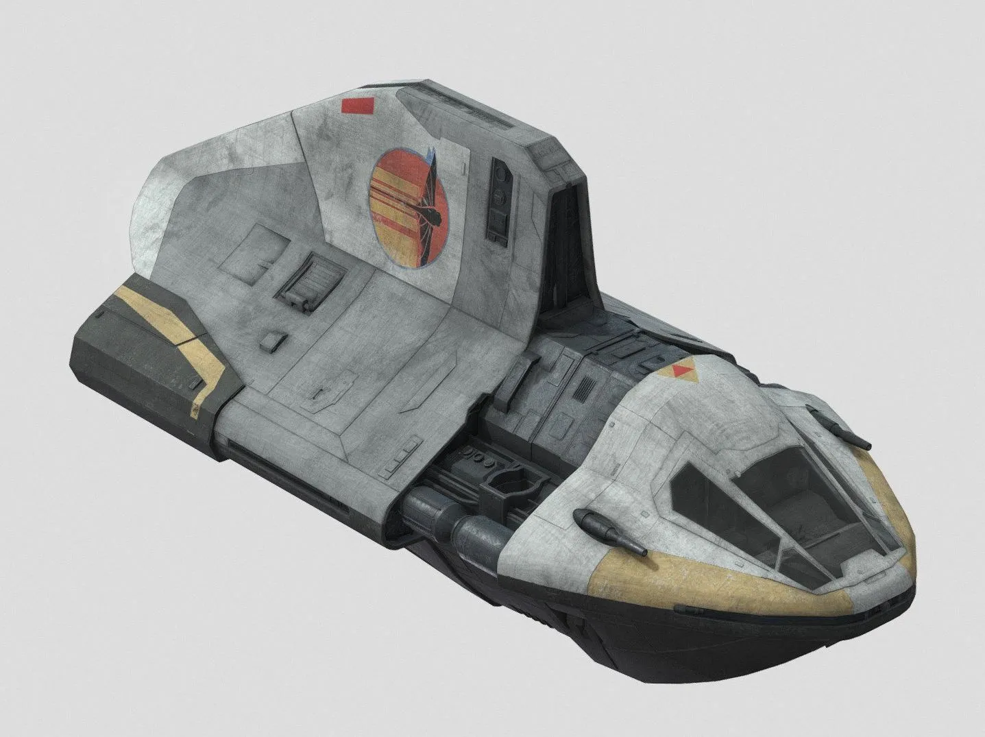 PBR Game 3D Models – Phantom Ii Star Wars