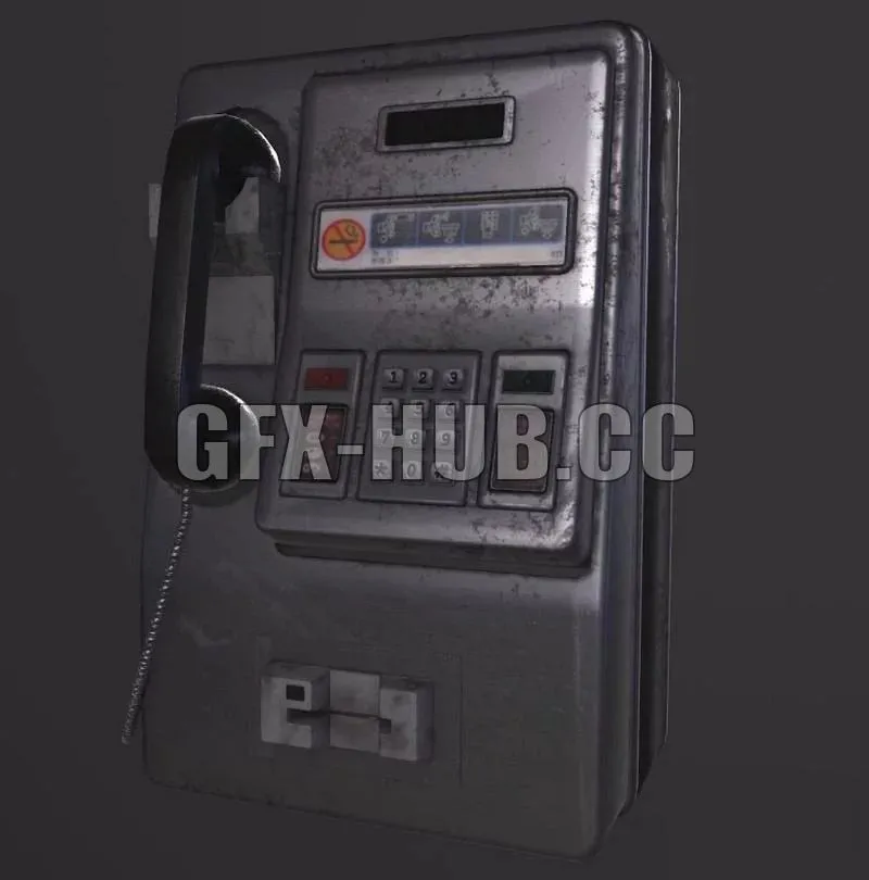 PBR Game 3D Models – Phone