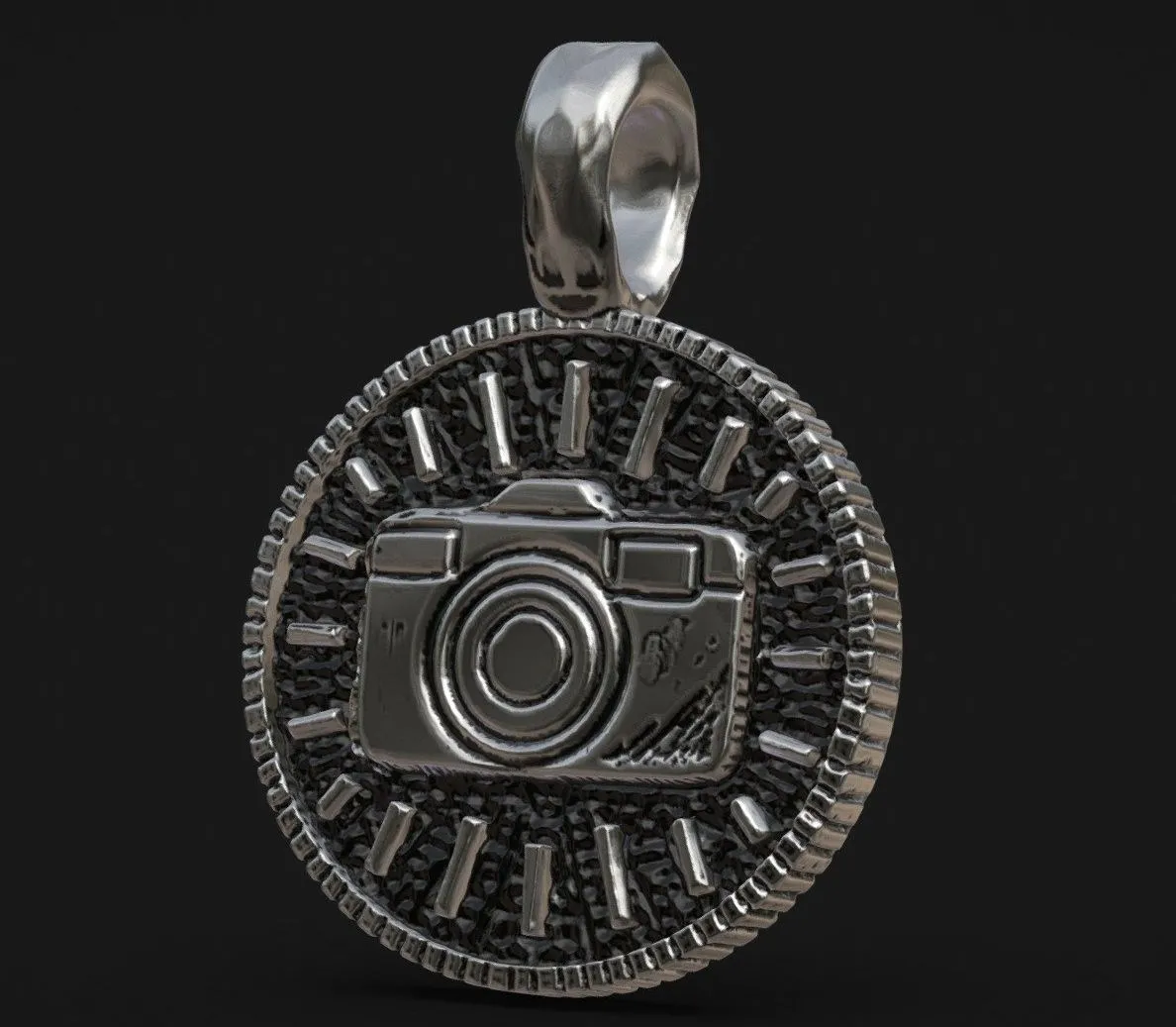 PBR Game 3D Models – Pingente Fotografo