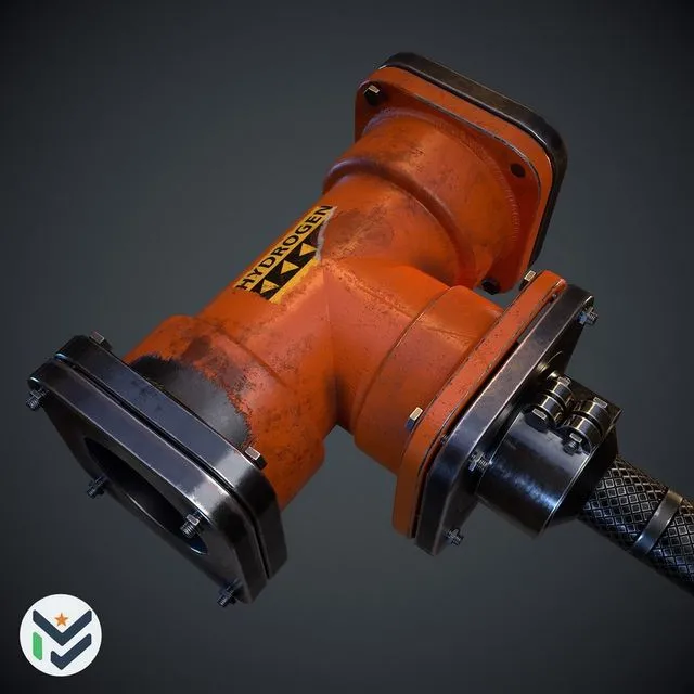 PBR Game 3D Models – Pipe Hammer