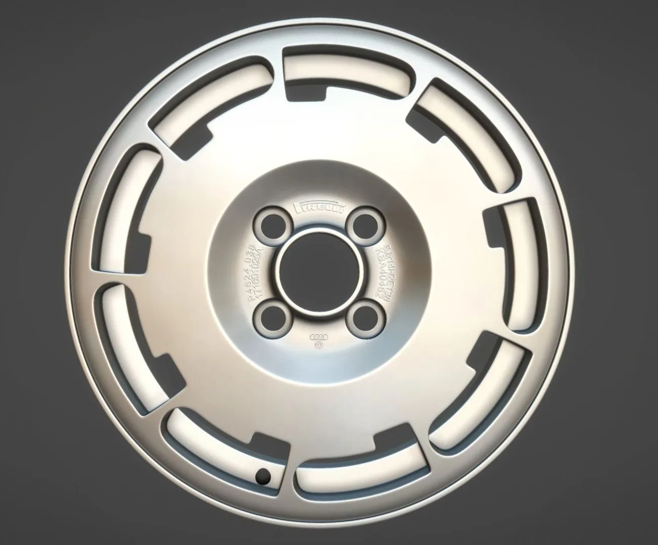 PBR Game 3D Models – Pirelli P Slot Alloy Wheel