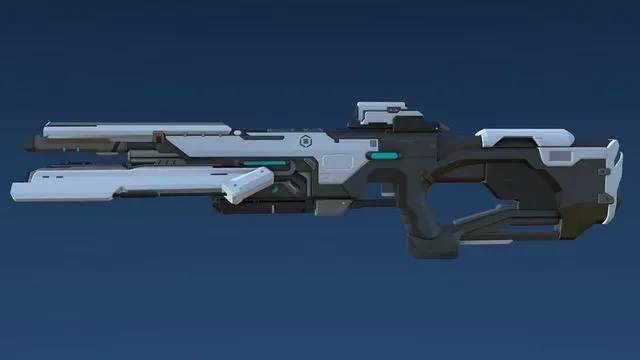 PBR Game 3D Models – Plasma Assault Rifle