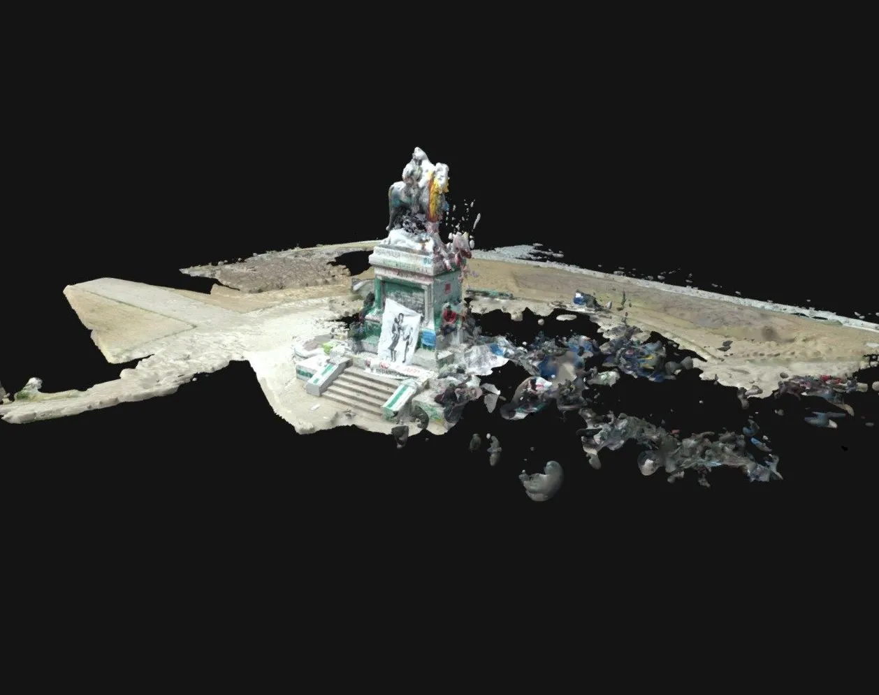 PBR Game 3D Models – Plaza Dignidad Nov25