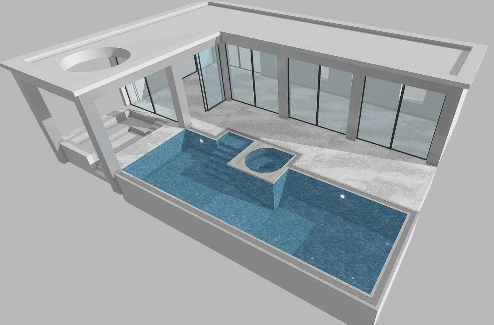 PBR Game 3D Models – Pool 4