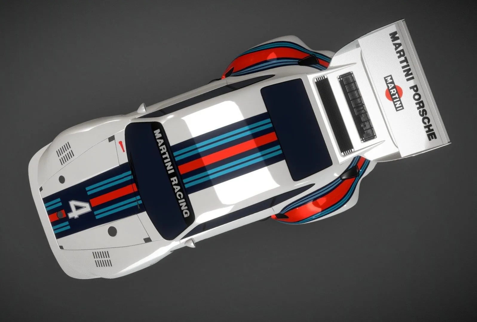 PBR Game 3D Models – Porsche 935 Baby