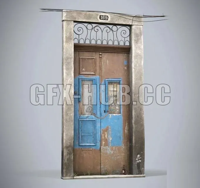 PBR Game 3D Models – Porta do Porto