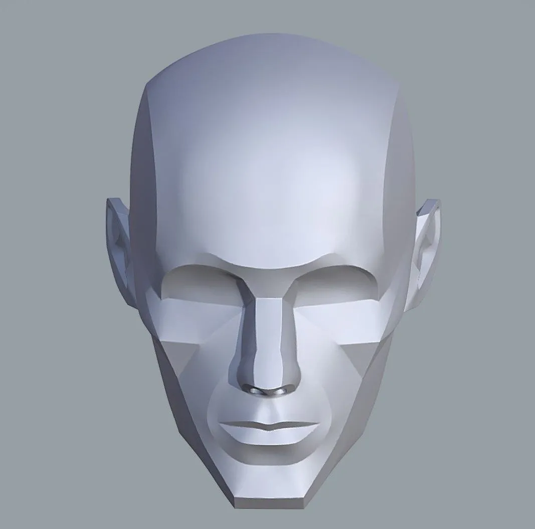PBR Game 3D Models – Portrait Construction For Artists