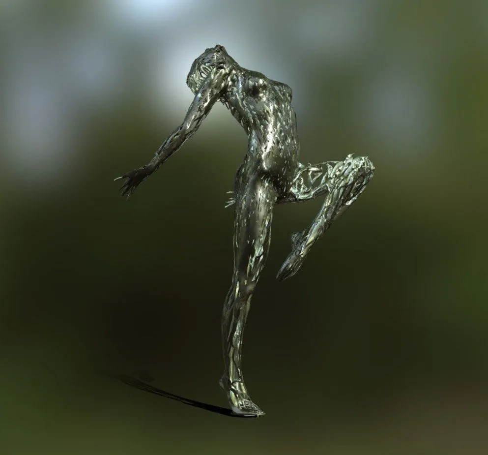 PBR Game 3D Models – Pose01a0