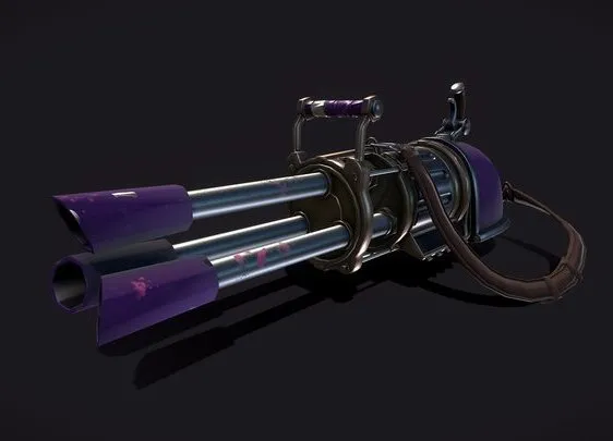 PBR Game 3D Models – Pow Pow, Arcane Fan Art