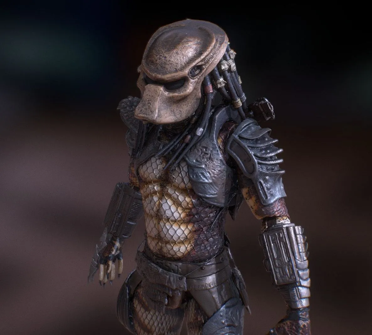 PBR Game 3D Models – Predator Figure Scan