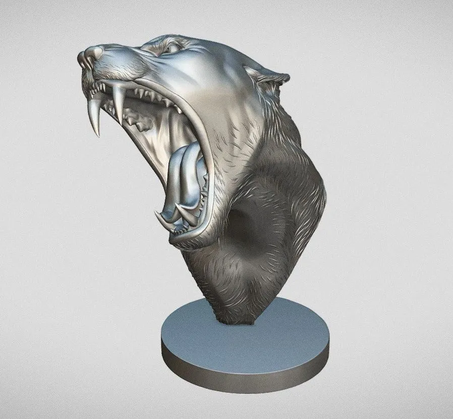 PBR Game 3D Models – Printready Lioness