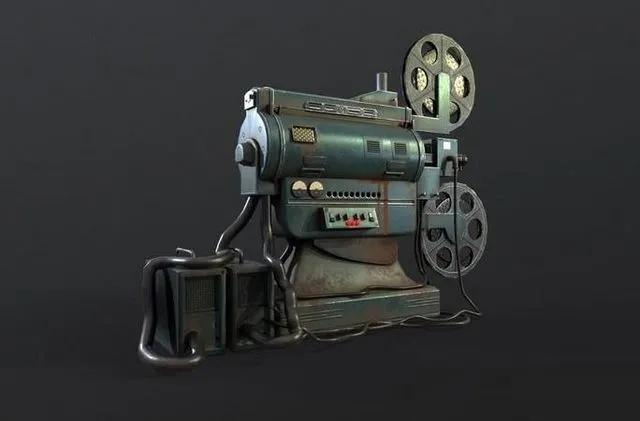 PBR Game 3D Models – Projector
