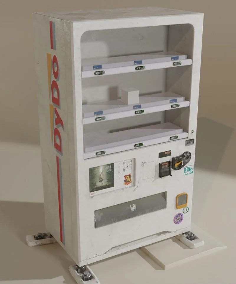 PBR Game 3D Models – Prop Art – Vending Machine