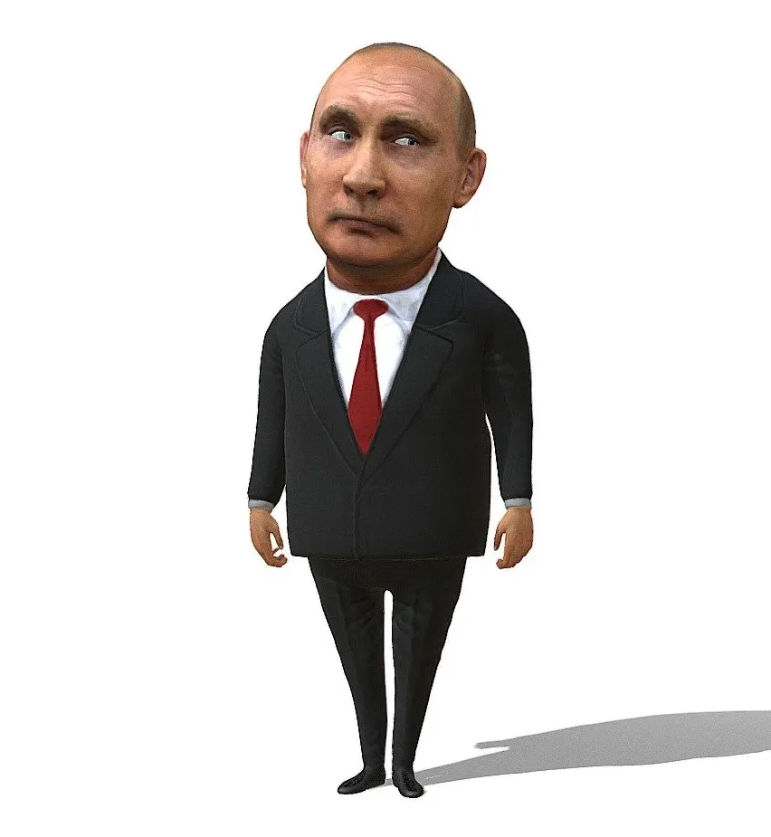 PBR Game 3D Models – Putin