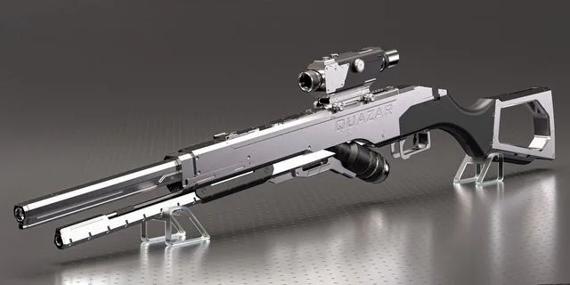 PBR Game 3D Models – Quazar sniper rifle