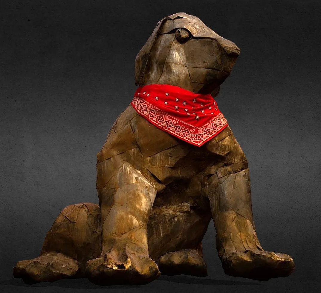 PBR Game 3D Models – Quiltro Negro Matapacos