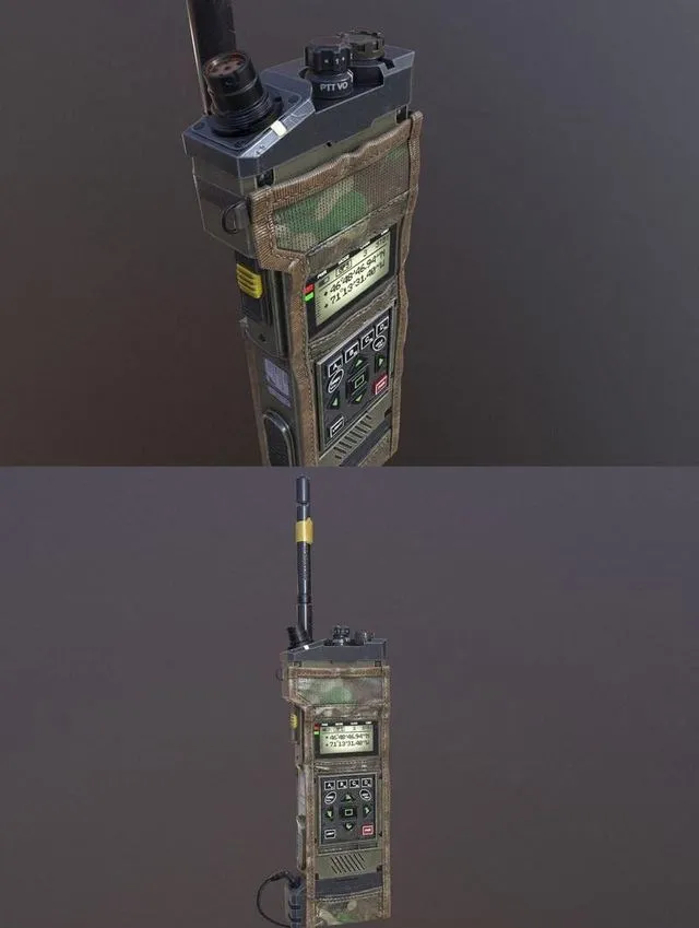 PBR Game 3D Models – Radio