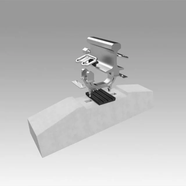 PBR Game 3D Models – Rail fastening ARS-4