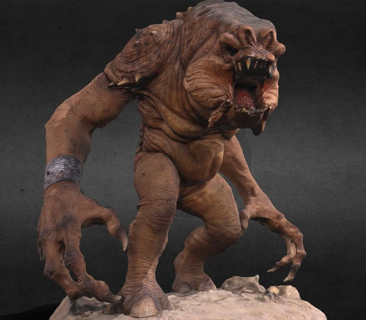 PBR Game 3D Models – Rancor Star Wars