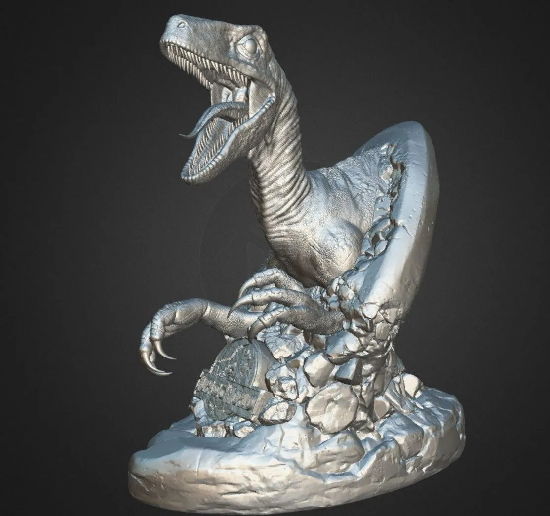 PBR Game 3D Models – Raptor
