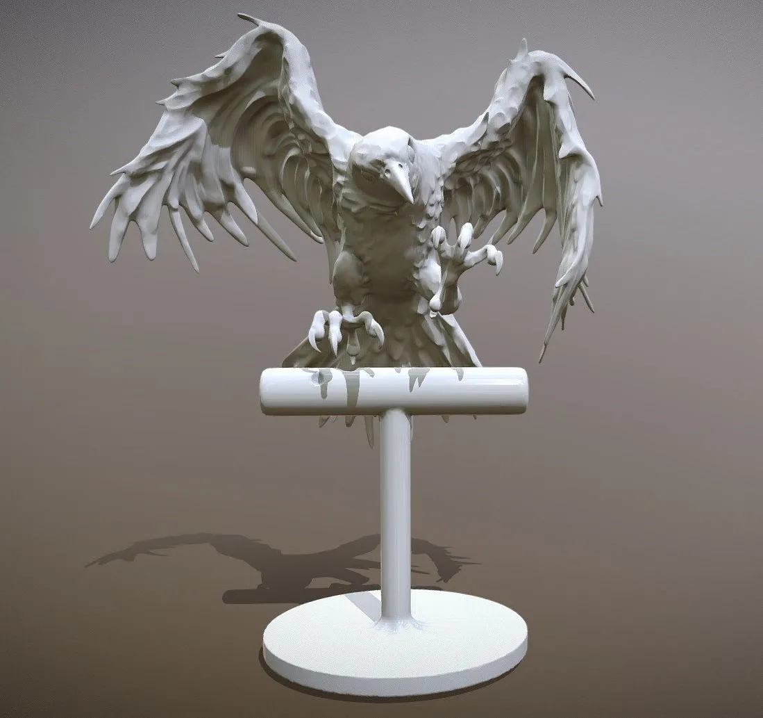 PBR Game 3D Models – Raven Printready