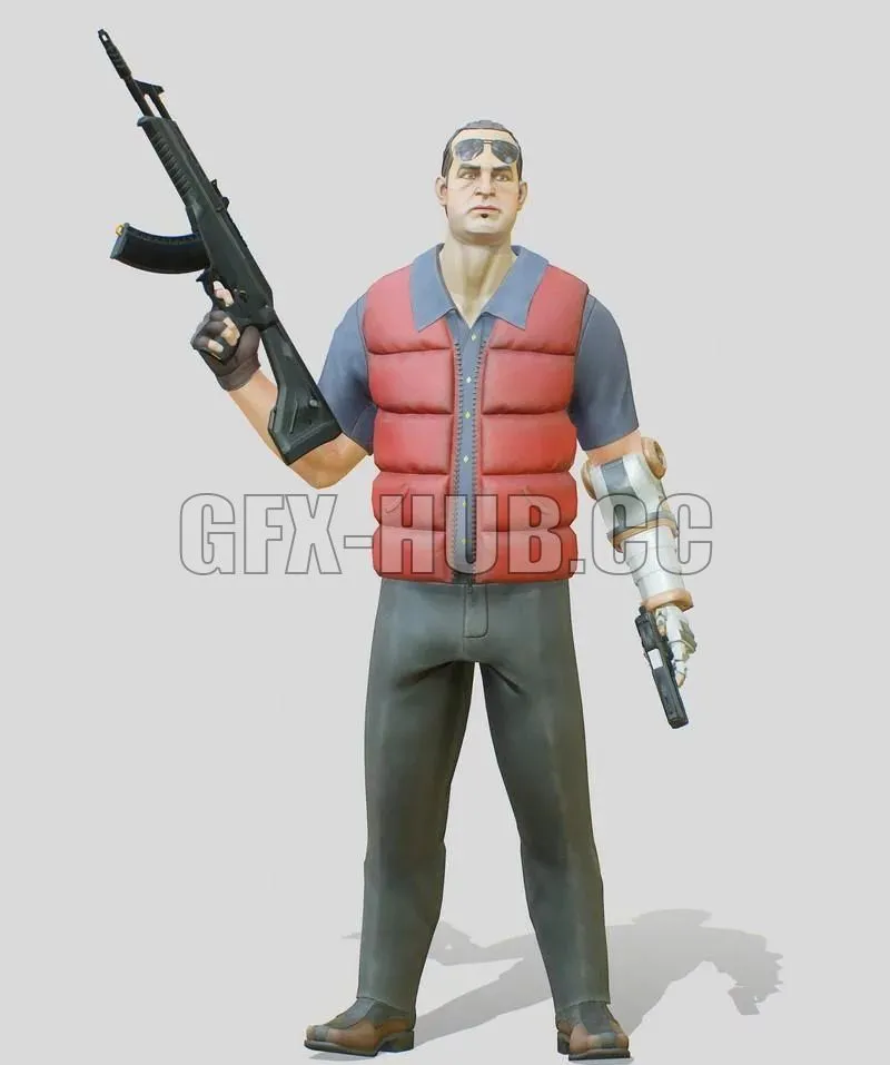 PBR Game 3D Models – Rayess – VALORANT