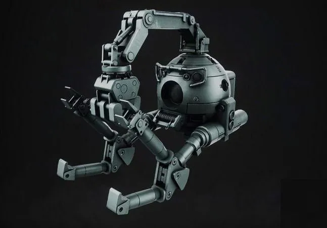 PBR Game 3D Models – RB-79G Ball Work Type Fan Art from Mobile Suit Gundam