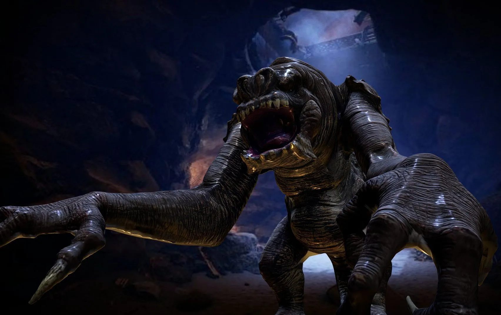 PBR Game 3D Models – Re Scan Star Wars Rancor Iphone Scaniverse