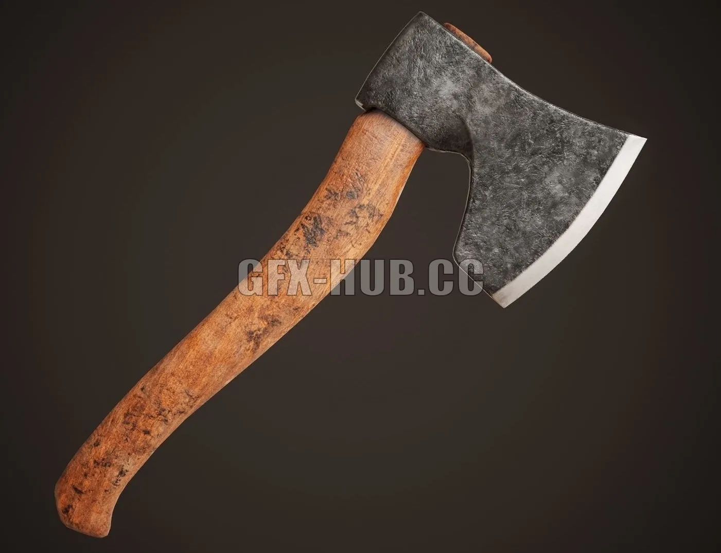 PBR Game 3D Models – Realistic Axe