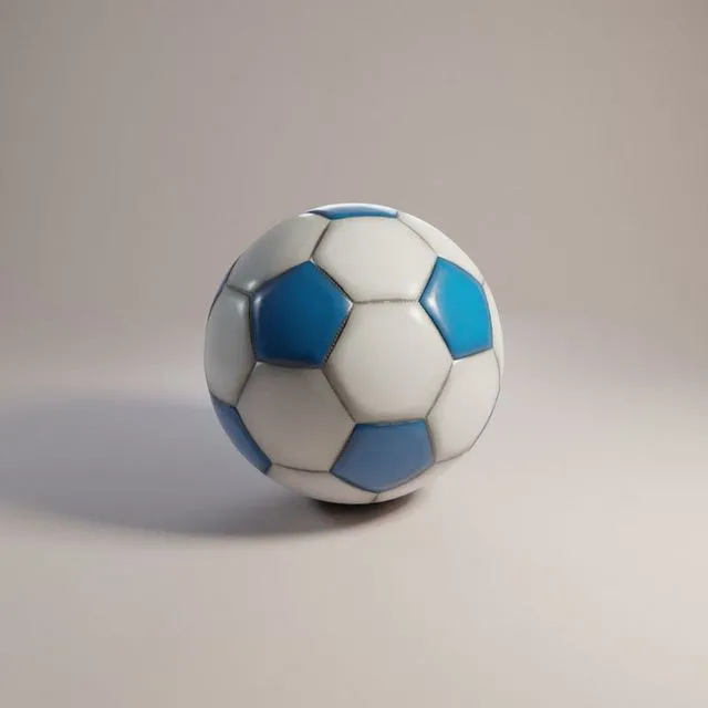 PBR Game 3D Models – Realistic Soccer Ball