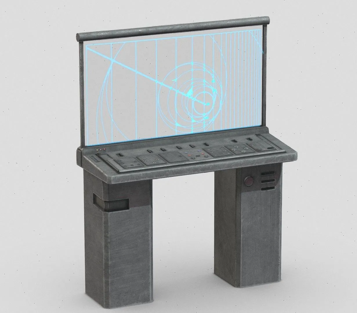 PBR Game 3D Models – Rebel Tactical Computer A Star Wars