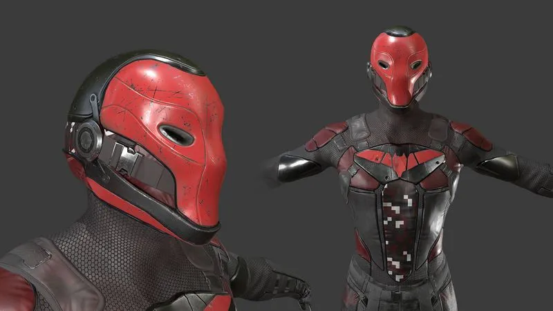 PBR Game 3D Models – Red Head Soldier