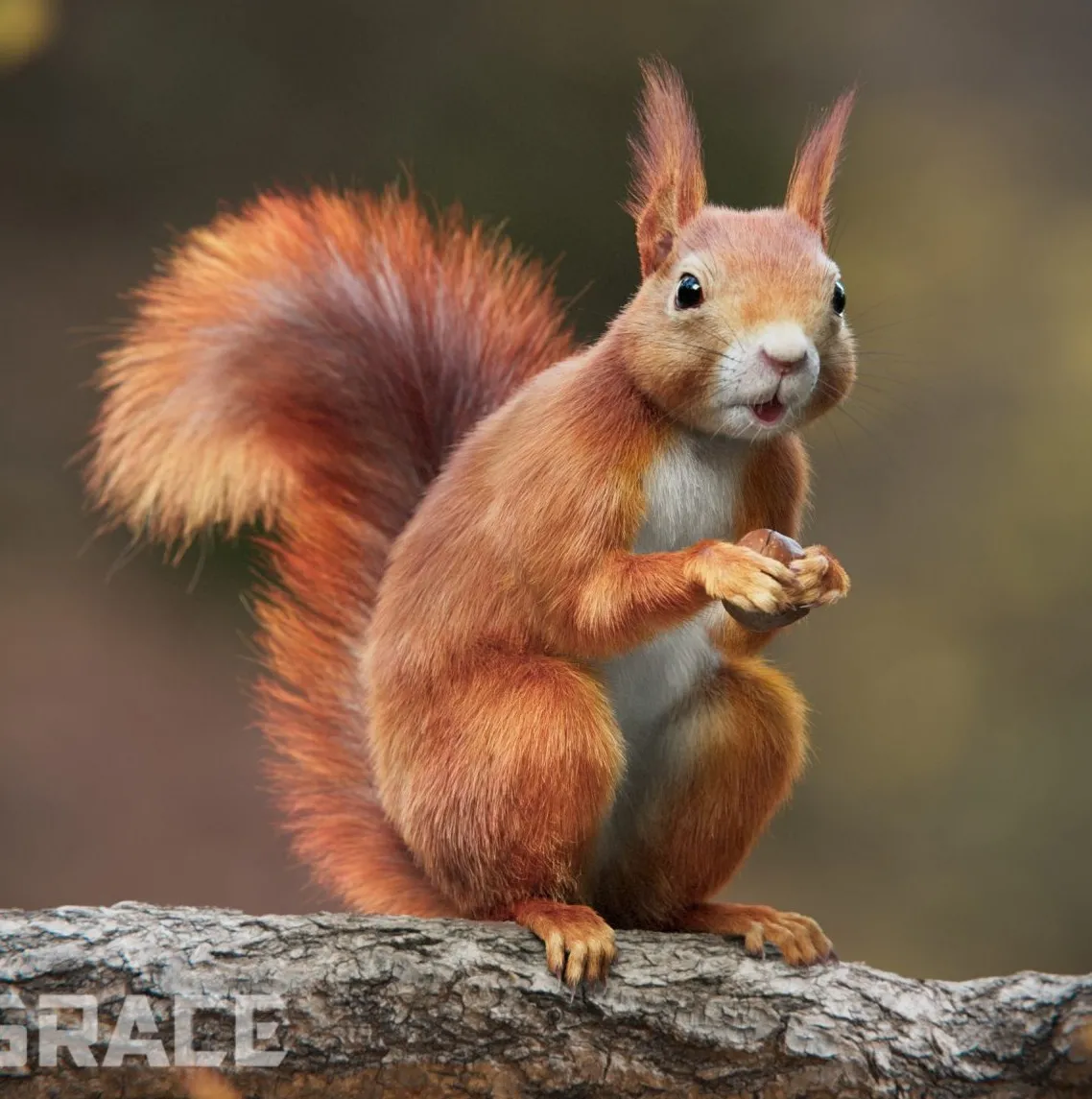 PBR Game 3D Models – RedSquirrel Summer Animated