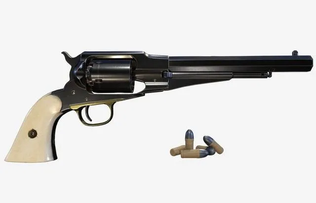 PBR Game 3D Models – Remington Model 1858