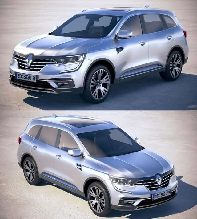 PBR Game 3D Models – Renault Koleos 2020