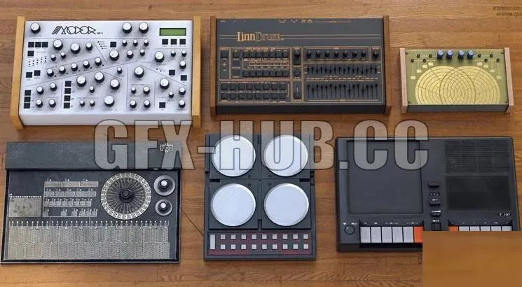 PBR Game 3D Models – Retrotech bootcamp