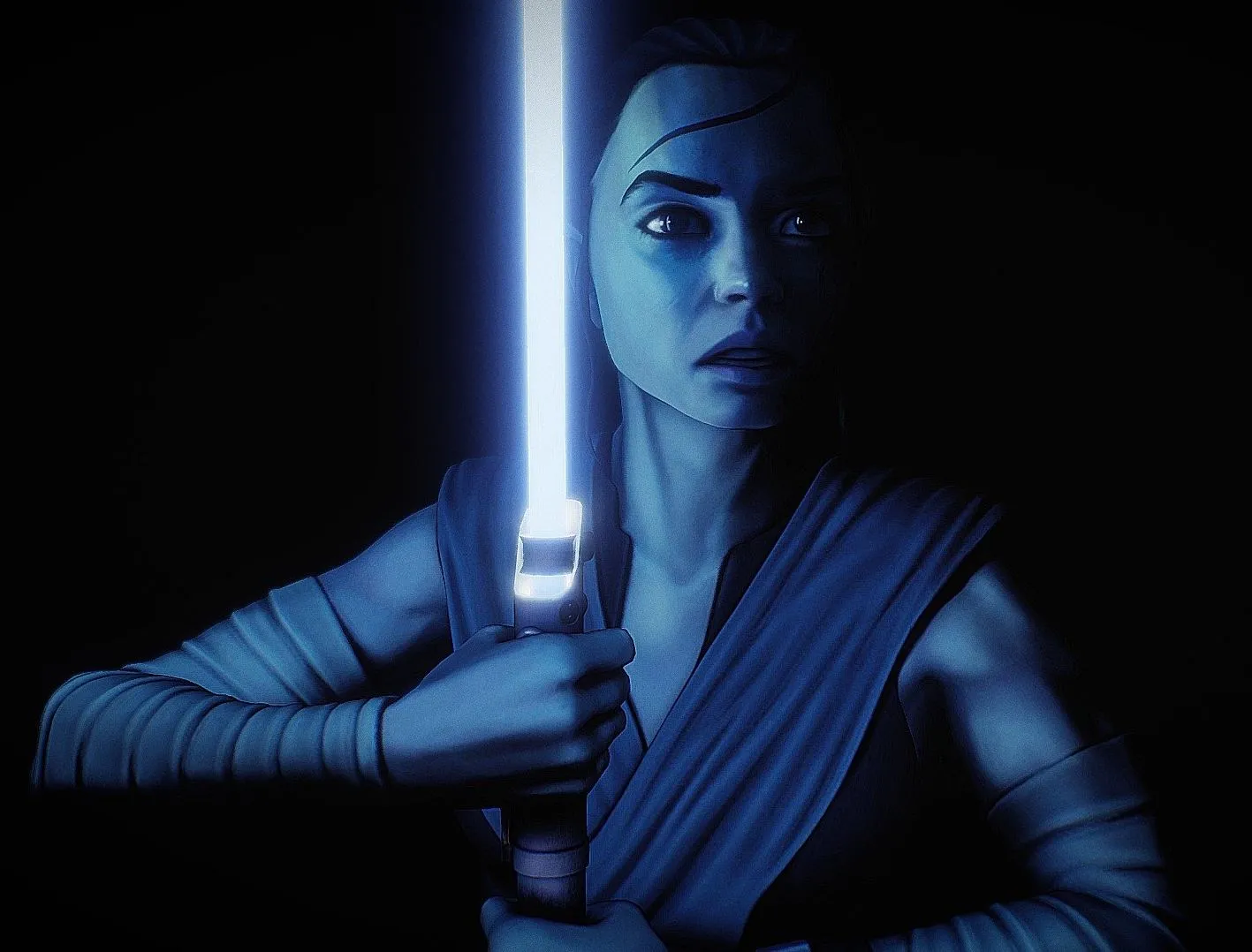 PBR Game 3D Models – Rey Star Wars