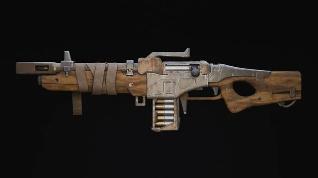 PBR Game 3D Models – Rifle Sci-Fi Post Apocalypse