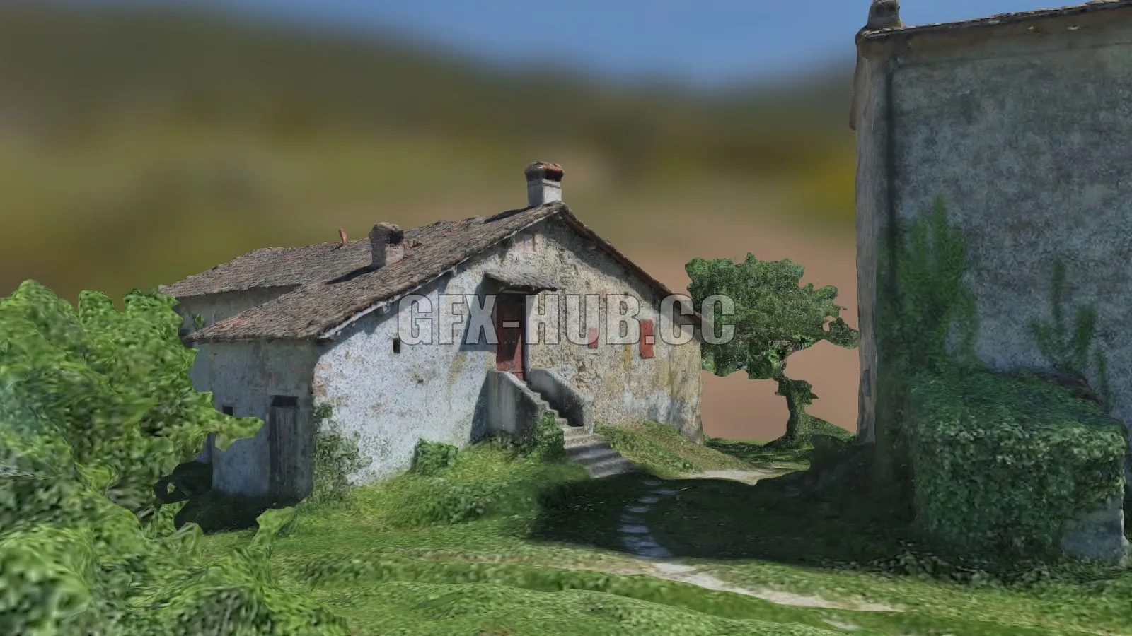 PBR Game 3D Models – Rifugio Antistress
