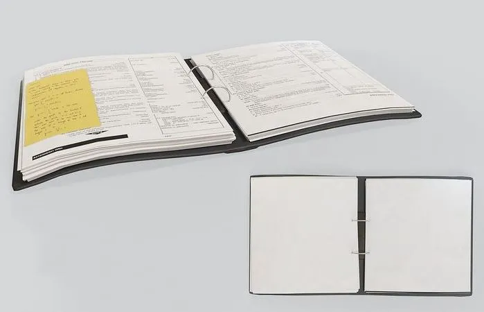 PBR Game 3D Models - Ring Binder