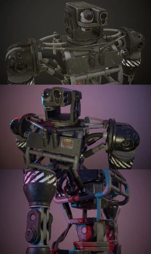 PBR Game 3D Models – Riot control