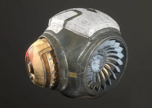 PBR Game 3D Models – Robot Flyer