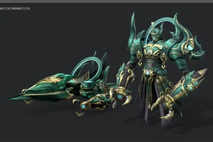 PBR Game 3D Models - Robot Low-poly